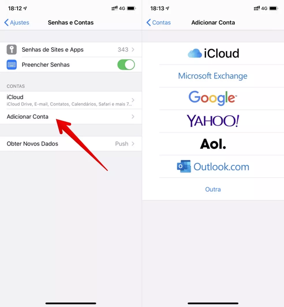 Aprenda a configurar e-mail no iPhone
